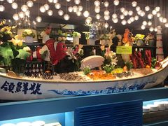 自助取餐区-领鲜活海鲜榴莲自助火锅(东门店)