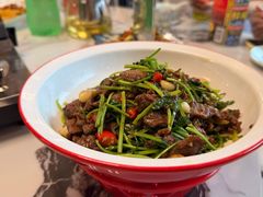 小炒黄牛肉-宝荣鱼馆·临湖之宴(千岛湖店)