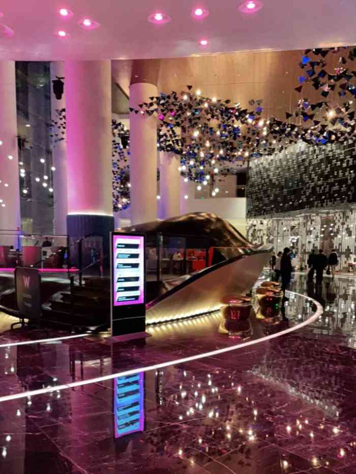 苏州w酒店-"酒店设计感很强,很高端,大堂感觉又是酒吧.