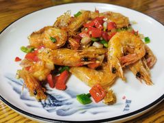 椒盐基围虾-紫藤园·天目湖大鱼头(南山竹海店)