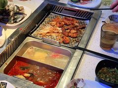 自助取餐区-千家粗粮王·火锅烧烤自助(庆阳店)