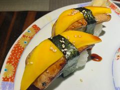 鹅肝芒果握饭-山葵家·创意料理(宁波来福士店)
