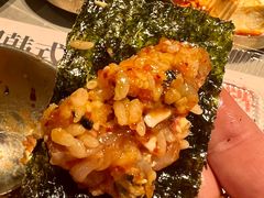 -草家酱蟹炭火烤肉店(珲春南路一店)