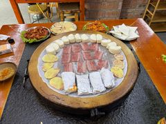 -老姐石板烧烤+铜炭火锅(总店)