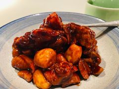 蒜香栗子焖鸡-屋里厢上海菜馆