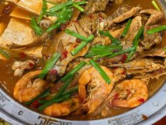 -东来菜馆•手抓海鲜家常菜•海鲜锅贴(鸽子窝店)
