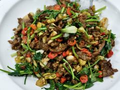 生炒黄牛肉-湖南人家湘菜馆(镇江路店)