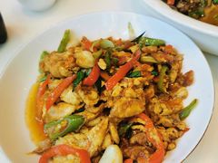 尖椒炒蛋-辣公子·千岛湖私房菜(滨江店)