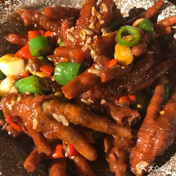 烟十娘八大菜(系马桩店)虎皮鸡脚图片 - 第2张