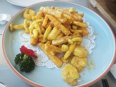 咸蛋黄焗虾仁-海泰食府·新鲁菜·家宴(总部基地店)
