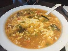 虾脑鲜味羹-将相和·海鲜蒸饺大连菜