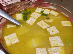 浓鸡汤煮榆林豆腐-西贝(无锡万象城店)
