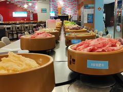 自助取餐区-汤响自助回转火锅百汇(乐峰广场店)