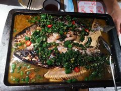 -探鱼·鲜青椒爽麻烤鱼(天河优托邦店)