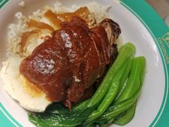 烧鸭拼油鸡饭-锦园春香港茶餐厅(西海湾旗舰店)