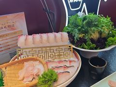 薄切黑鱼片-牛将军•涮肉•烤肉•铁板烧(北京王府井·故宫店)