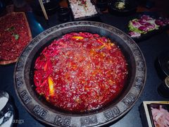 一次性红汤锅底-莽子老火锅(大坪店)