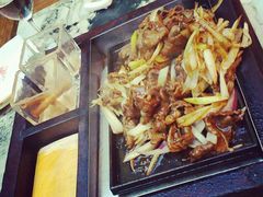 葱爆羊肉-那家小馆•北京菜•烤鸭(香山店)
