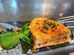 蒜香烤大豆皮-探鱼·鲜青椒爽麻烤鱼(西南商都店)