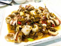 酸菜炒鱿鱼-温岭人家(红花北路店)