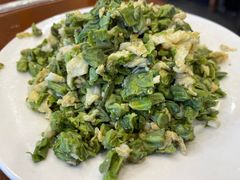 荷叶炒鸡蛋-铁锅炖灶台鱼老三炖鱼馆