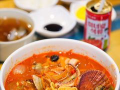 三鲜辣汤面-淘淘园·韩式手工炸酱面(井亭天地店)