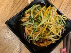 豆芽手撕面筋-北往西·西安油泼面(万德庄店)