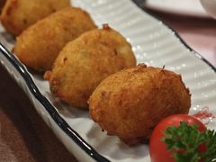 炸马介休球-玫瑰园西餐厅(新华大厦店)