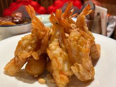 梨球果仁虾-小吊梨汤·北京菜·烤鸭(鸟巢店)