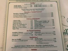 菜单-Versailles Restaurant Cuban Cuisine