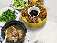 -七的湖·晚芳亭·阳澄湖农家菜·大闸蟹(莲花岛店)