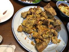 椒盐鸭架-百花深处·老北京风味菜