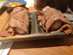 澳洲铺天盖地牛肉寿司-玉川屋·深夜食堂居酒屋(柳巷店)