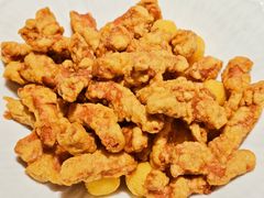 薯球炸肉-连鹭海鲜·海肠捞饭·海胆饭(星海店)
