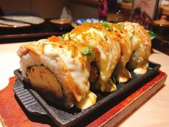 焗烤芝士三文鱼卷-越光米贩精致料理餐厅(金鹰店)