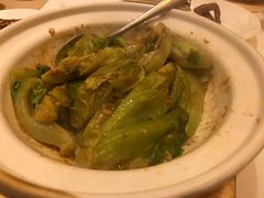 虾酱啫唐生菜-利苑酒家(合景国际金融广场店)