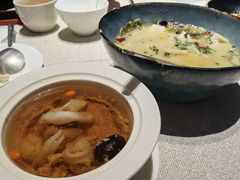 虫草花瘦肉顿花胶-万丽轩·粤菜(王府井金茂万丽酒店)