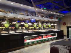 自助取餐区-好伦哥比萨烤肉自助(八里桥店)