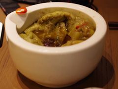 青椒皮蛋擂茄子-香园茶社·金陵小灶(老门东店)