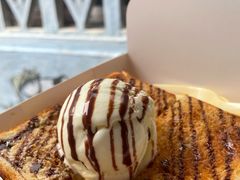 香草冰淇淋厚吐司-阿信厚吐司(曾厝垵店)