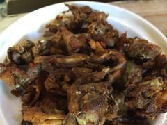 椒盐鸭架子-金百万烤鸭店(马甸店)