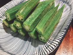 白灼秋葵-余味