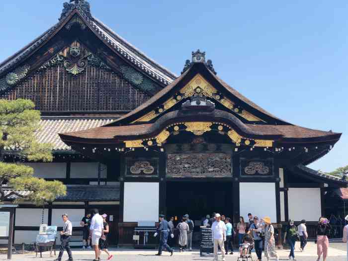 二之丸御殿-"淅淅沥沥的小雨把我带回到二条城,由于将军.