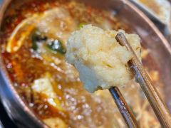 自制手打纯虾滑-蓉客成都火锅·招牌麻辣牛杂·特色香辣蹄花(凌水店)
