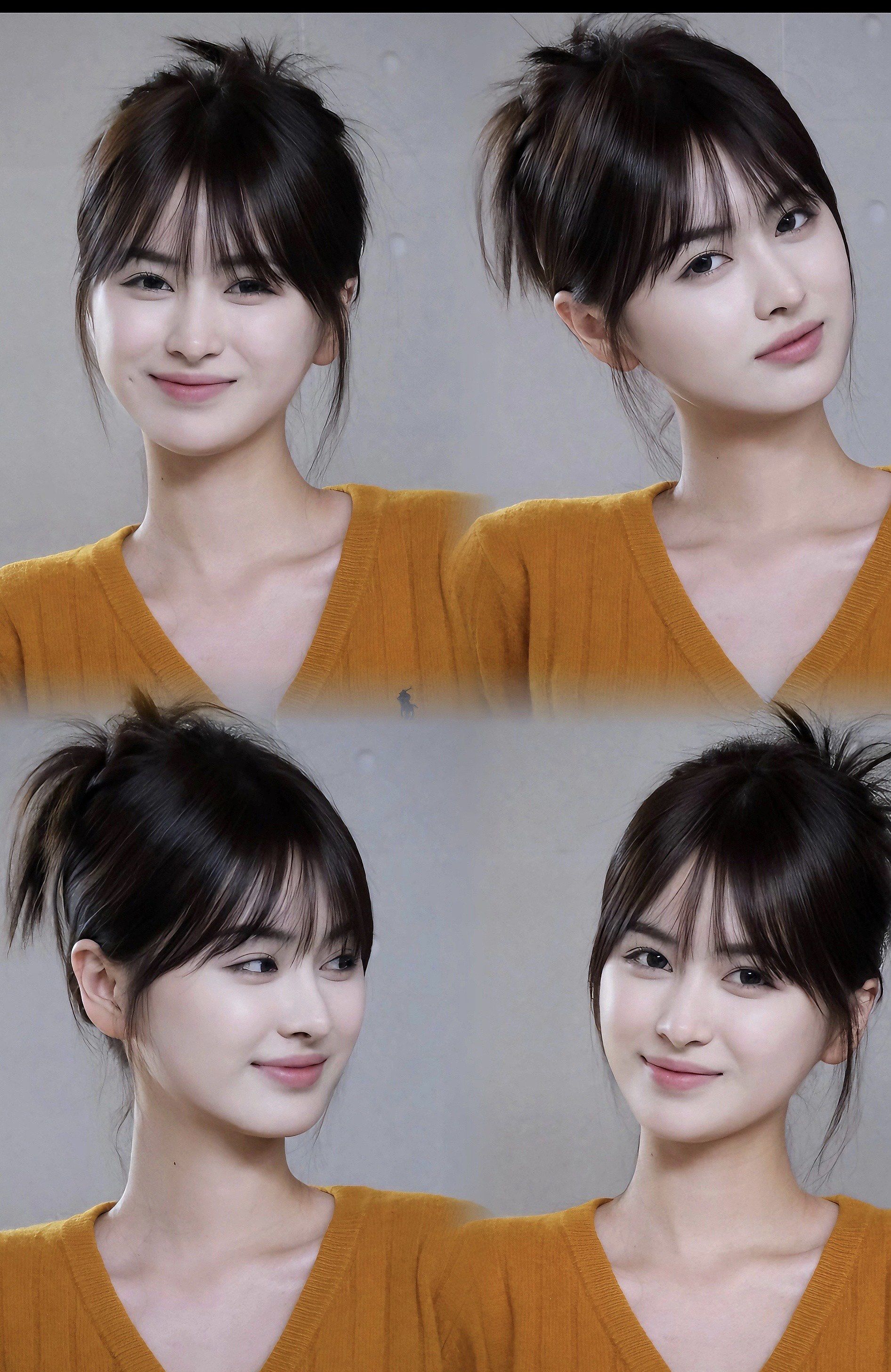 最修颜的法式刘海