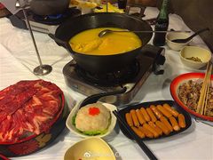-鲜入围煮花胶鸡海鲜火锅