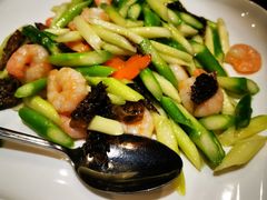 鲍芹炒虾仁-粗茶淡饭·隐庐私厨(东亭店)