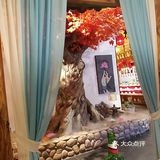 都是半成品,用各种好看的碗和碟子装着,用保鲜膜包着