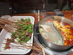 香菜牛肉-乐山串串香老火锅(鼓楼店)