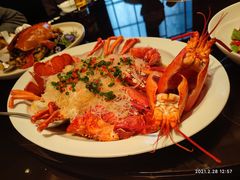 三葱波士顿龙虾-上海苏宁宝丽嘉酒店·嘉府壹号中餐厅